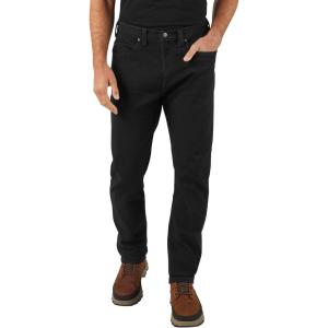 Dickies Mens 5-Pocket Athletic Taper Denim Jean(Black Denim)