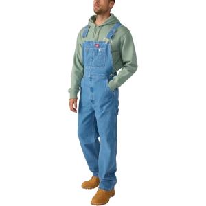 Dickies Men’s Bib Overall(Bleach Wash)