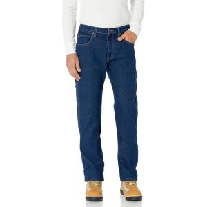 Dickies Mens Carpenter Regular Fit Jean(Rinsed Indigo Blue)