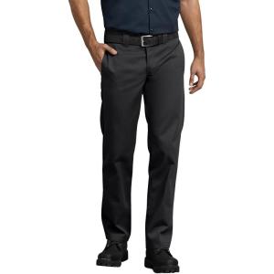 Dickies Men’s Flex Work Pant Slim Straight Fit Big(Black)