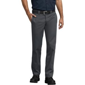 Dickies Men’s Flex Work Pant Slim Straight Fit Big(Charcoal)