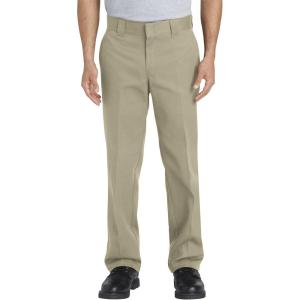 Dickies Men’s Flex Work Pant Slim Straight Fit Big(Desert Sand V1)