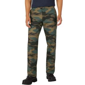Dickies Men’s Original 874 Straight Leg Work Pants(Hunter Green Camo V1)