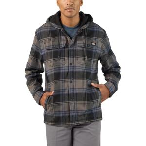 Dickies Men’s Relaxed Fit Shirt Jacket(Slate)