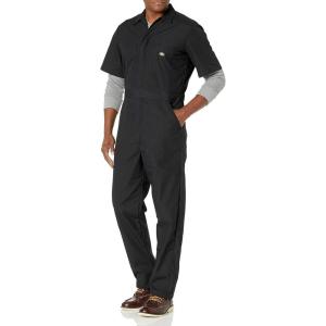 Dickies Men’s Short Sleeve Coverall(Black V1)