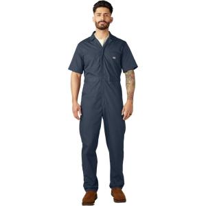 Dickies Men’s Short Sleeve Coverall(Dark Navy)