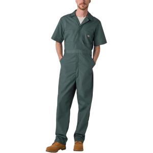 Dickies Men’s Short Sleeve Coverall(Lincoln Green V1)