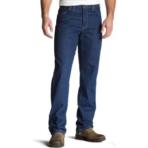 Dickies Men’s Washed Regular Fit 5-Pocket Jean(Indigo Blue)