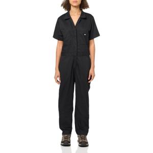 Dickies Womens Short Sleeve FLEX Coverall – P(Black)