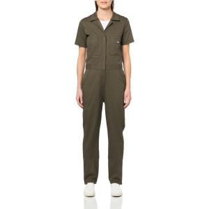 Dickies Womens Short Sleeve FLEX Coverall – P(Moss Green)