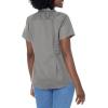 Dickies Womens Short-Sleeve Work Shirt(Gray)