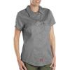 Dickies Womens Short-Sleeve Work Shirt(Gray)