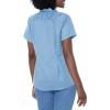 Dickies Womens Short-Sleeve Work Shirt(Light Blue)