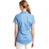 Dickies Womens Short-Sleeve Work Shirt(Light Blue)