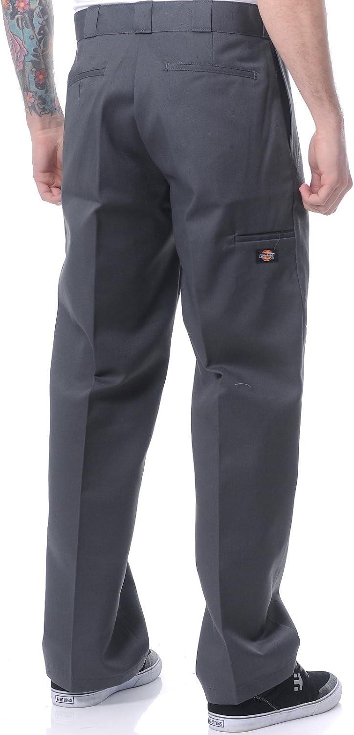 image:imageRelaxed Fit Heavyweight Duck Carpenter Pants Rinsed Timber BrownCharcoal Grey V1