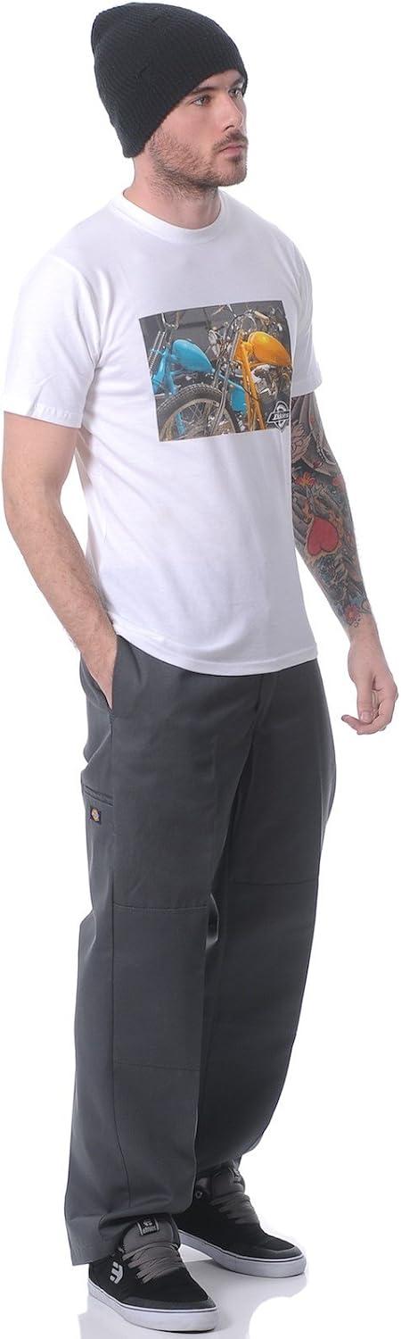 image:imageRelaxed Fit Heavyweight Duck Carpenter Pants Rinsed Timber BrownCharcoal Grey V1