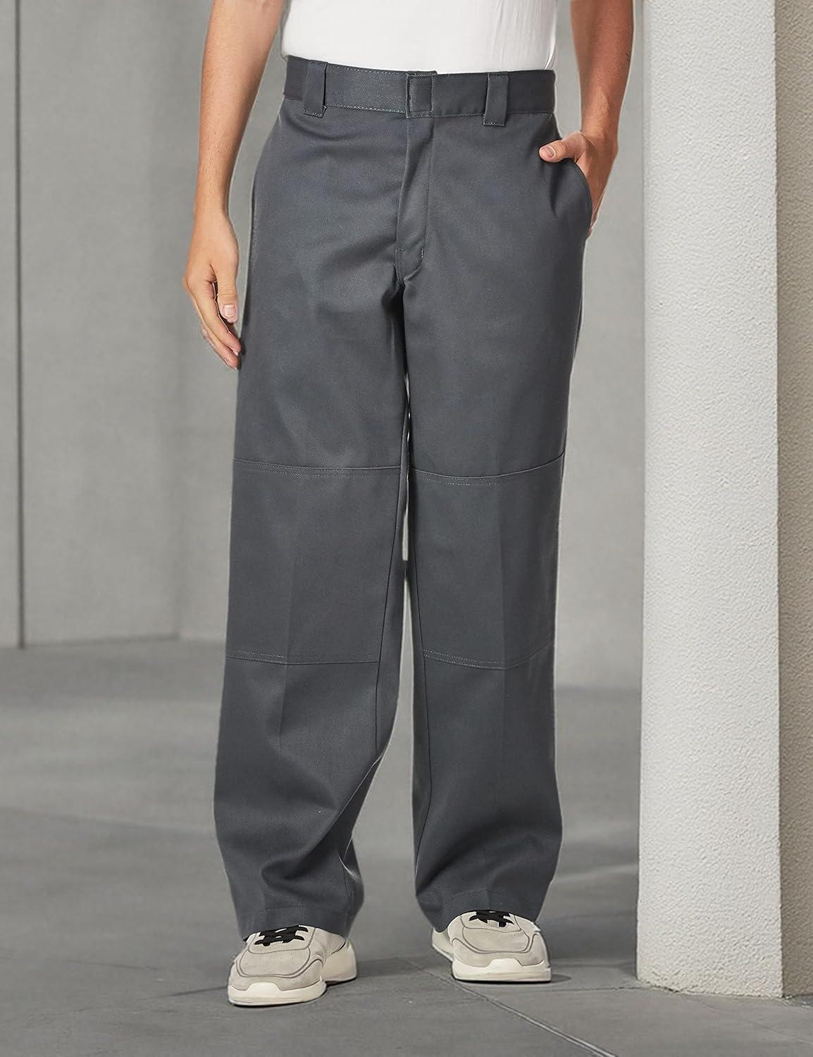 image:imageRelaxed Fit Heavyweight Duck Carpenter Pants Rinsed Timber BrownCharcoal V1