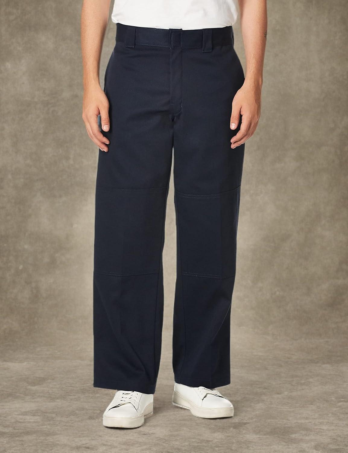 image:imageRelaxed Fit Heavyweight Duck Carpenter Pants Rinsed Timber BrownDark Navy V1