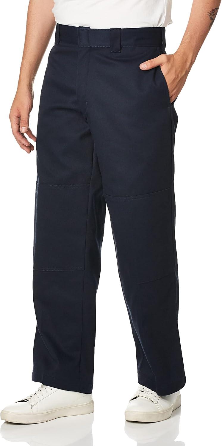 image:imageRelaxed Fit Heavyweight Duck Carpenter Pants Rinsed Timber BrownDark Navy V1