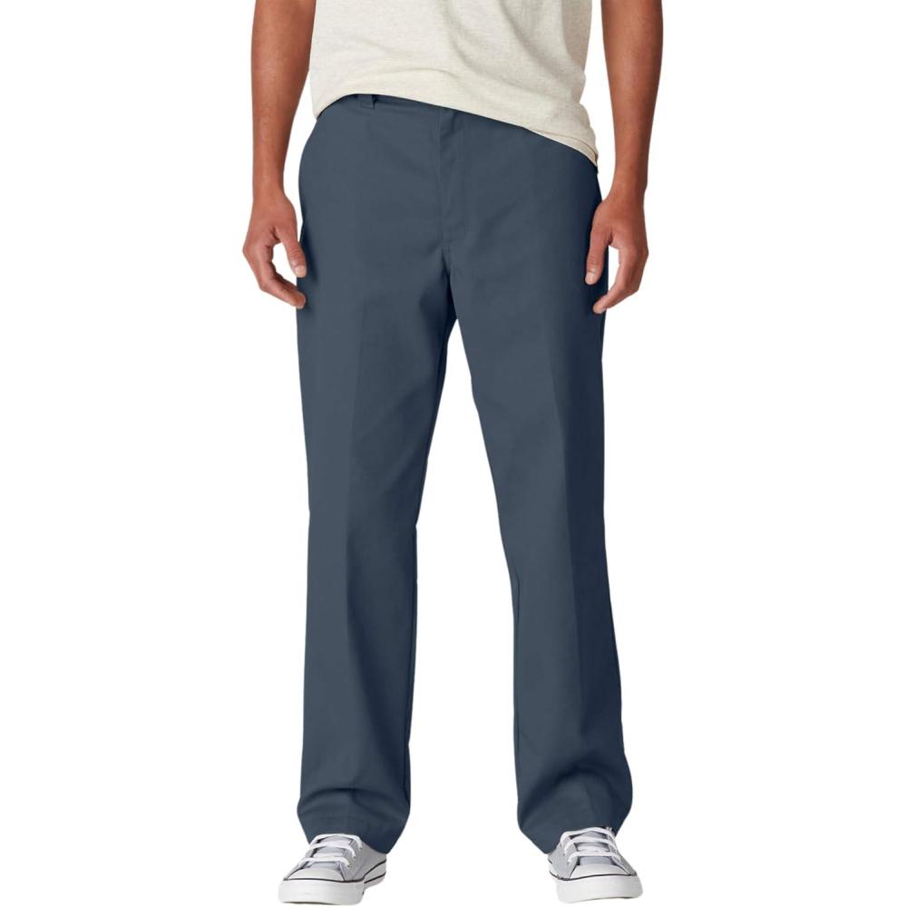 image:imageDickies Mens Skateboarding Regular Fit Twill PantsAirforce Blue V2