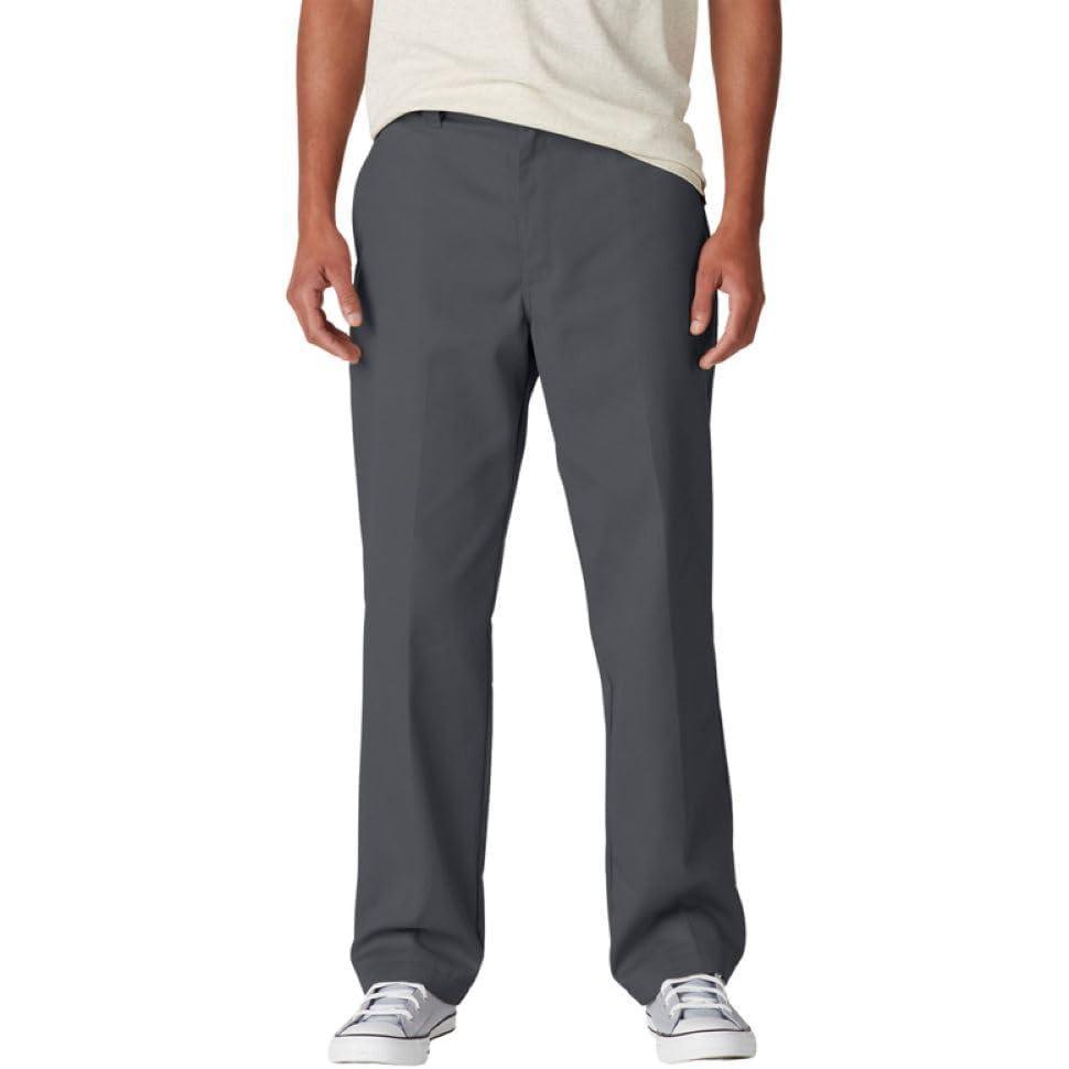 image:imageDickies Mens Skateboarding Regular Fit Twill PantsCharcoal Gray