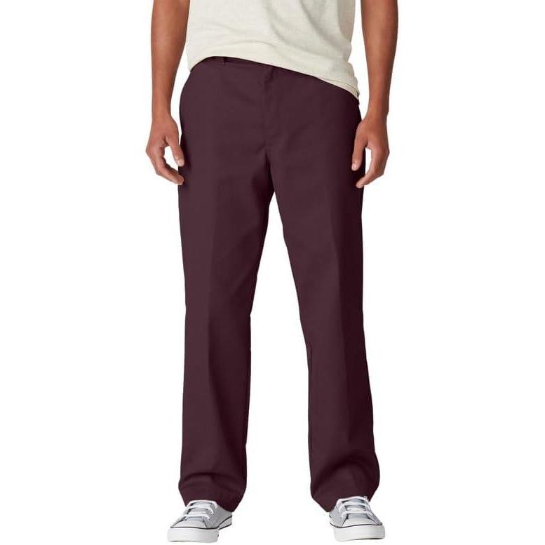 image:imageDickies Mens Skateboarding Regular Fit Twill PantsMaroon