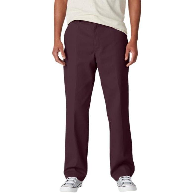 image:imageDickies Mens Skateboarding Regular Fit Twill PantsMaroon V2