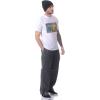 Relaxed Fit Heavyweight Duck Carpenter Pants – Rinsed Timber Brown(Charcoal)