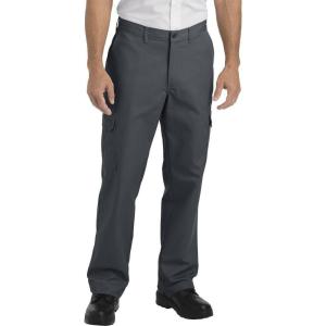 Dickies Men’s Loose-Fit Cargo Work Pant(Dow Charcoal)