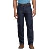 Dickies Men’s Relaxed Fit Five-pocket Flex Performance Carpenter Jean(Indigo Blue V1)