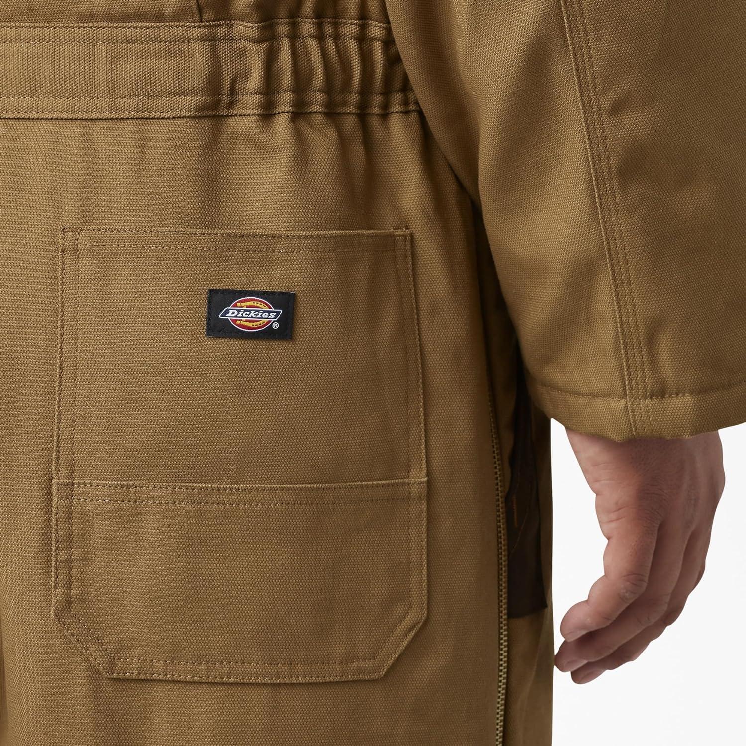 image:imageDickies Mens Premium Insulated Duck CoverallBrown Duck