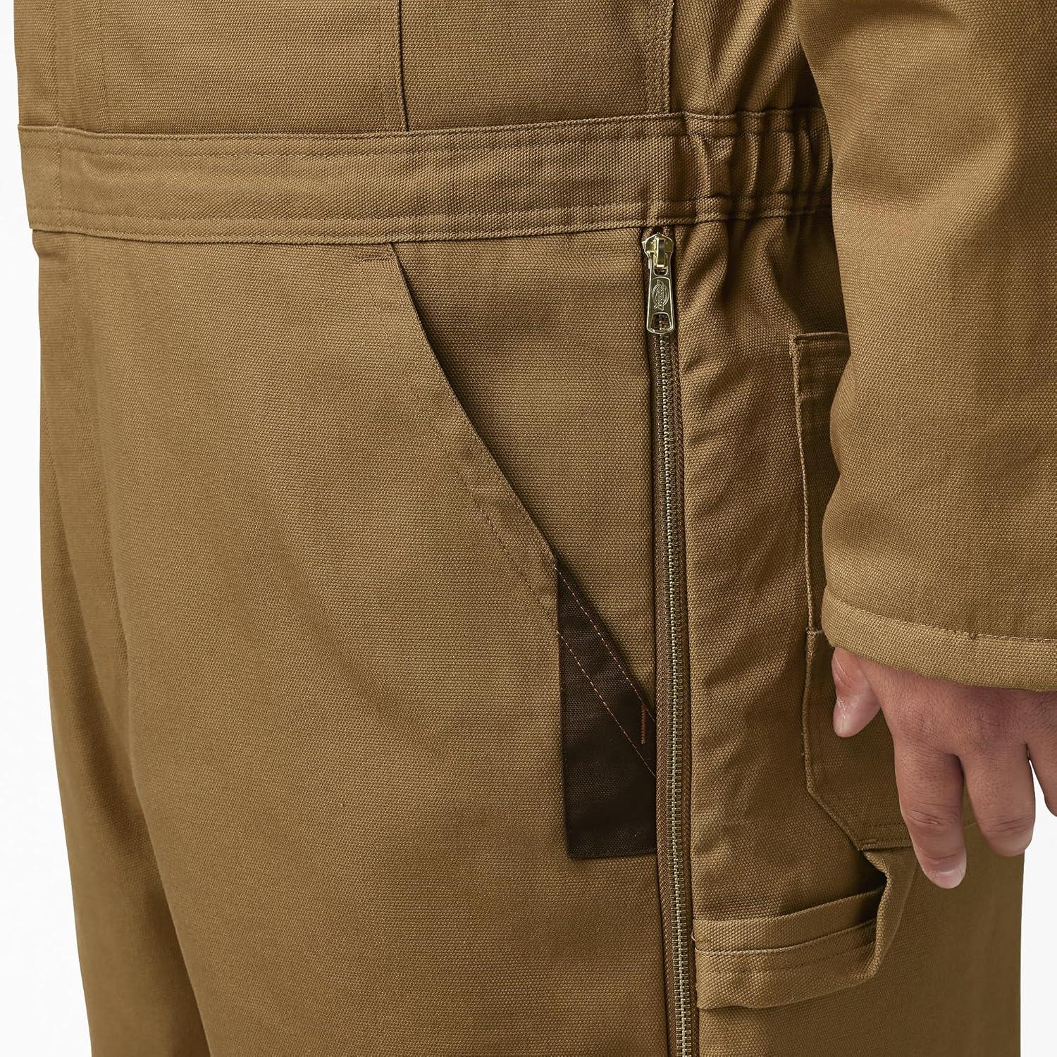 image:imageDickies Mens Premium Insulated Duck CoverallBrown Duck
