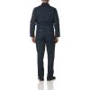 Dickies Men’s Deluxe Long Sleeve Coveralls – 7.5 oz Twill Mechanic Jumpsuit with Zipper Front Industrial Uniform Fit(Black)