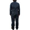 Dickies Men’s Deluxe Long Sleeve Coveralls – 7.5 oz Twill Mechanic Jumpsuit with Zipper Front Industrial Uniform Fit(Black V1)