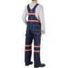 Dickies Men’s Enhanced Visibility Bib Overall Non-Ansi(Indigo Blue)