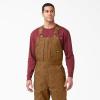 Dickies Men’s Premium Insulated Duck Bib All(Brown Duck)