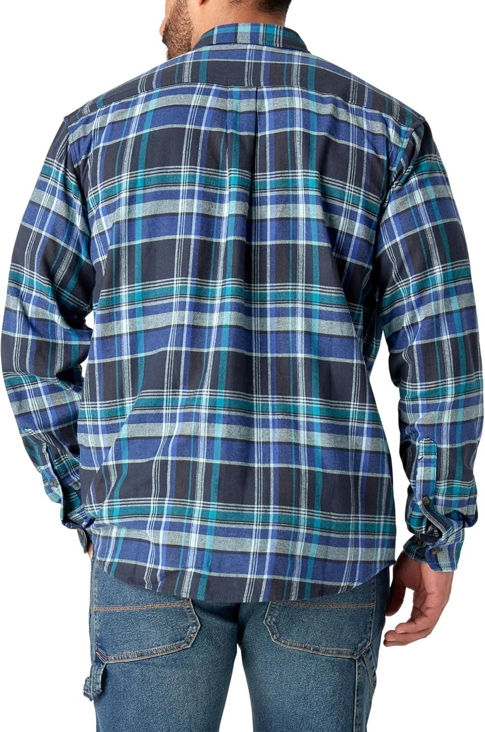 image:imageDickies Mens LS Flex Flannel ShirtBlue
