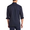 Dickies Mens Long Sleeve Flex Twill Work Shirt(Dark Navy)