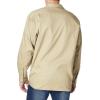 Dickies Mens Long Sleeve Flex Twill Work Shirt(Desert Sand V1)