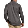 Dickies Mens Long Sleeve Flex Twill Work Shirt(Gravel Gray)