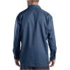 Dickies Mens Long Sleeve Flex Twill Work Shirt(Navy)