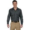 Dickies Mens Long Sleeve Flex Twill Work Shirt(Charcoal)