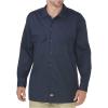 Dickies Mens Long Sleeve Flex Twill Work Shirt(Dark Navy V1)