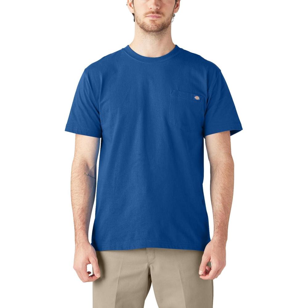image:imageDickies Mens Big amp Tall Heavyweight Crew Neck Short Sleeve Tee BigTallRoyal Blue