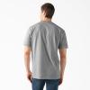 Dickies Men’s Big & Tall Heavyweight Crew Neck Short Sleeve Tee Big-Tall(Ash Gray)