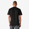 Dickies Men’s Big & Tall Heavyweight Crew Neck Short Sleeve Tee Big-Tall(Black)