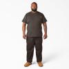Dickies Men’s Big & Tall Heavyweight Crew Neck Short Sleeve Tee Big-Tall(Black Olive)