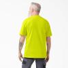 Dickies Men’s Big & Tall Heavyweight Crew Neck Short Sleeve Tee Big-Tall(Bright Yellow)