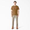 Dickies Men’s Big & Tall Heavyweight Crew Neck Short Sleeve Tee Big-Tall(Brown Duck)
