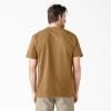 Dickies Men’s Big & Tall Heavyweight Crew Neck Short Sleeve Tee Big-Tall(Brown Duck)